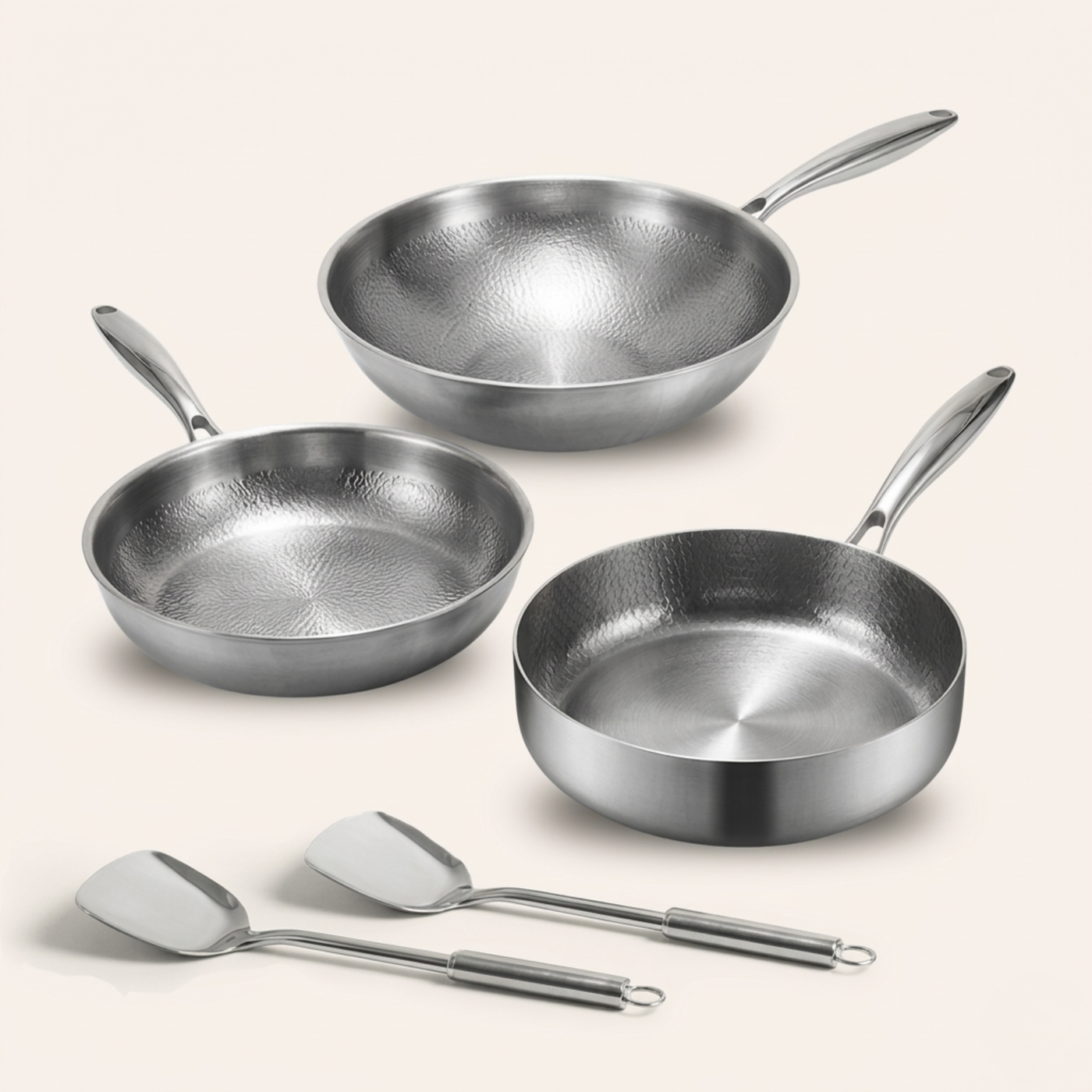 Pure Titanium Cookware Set Pro