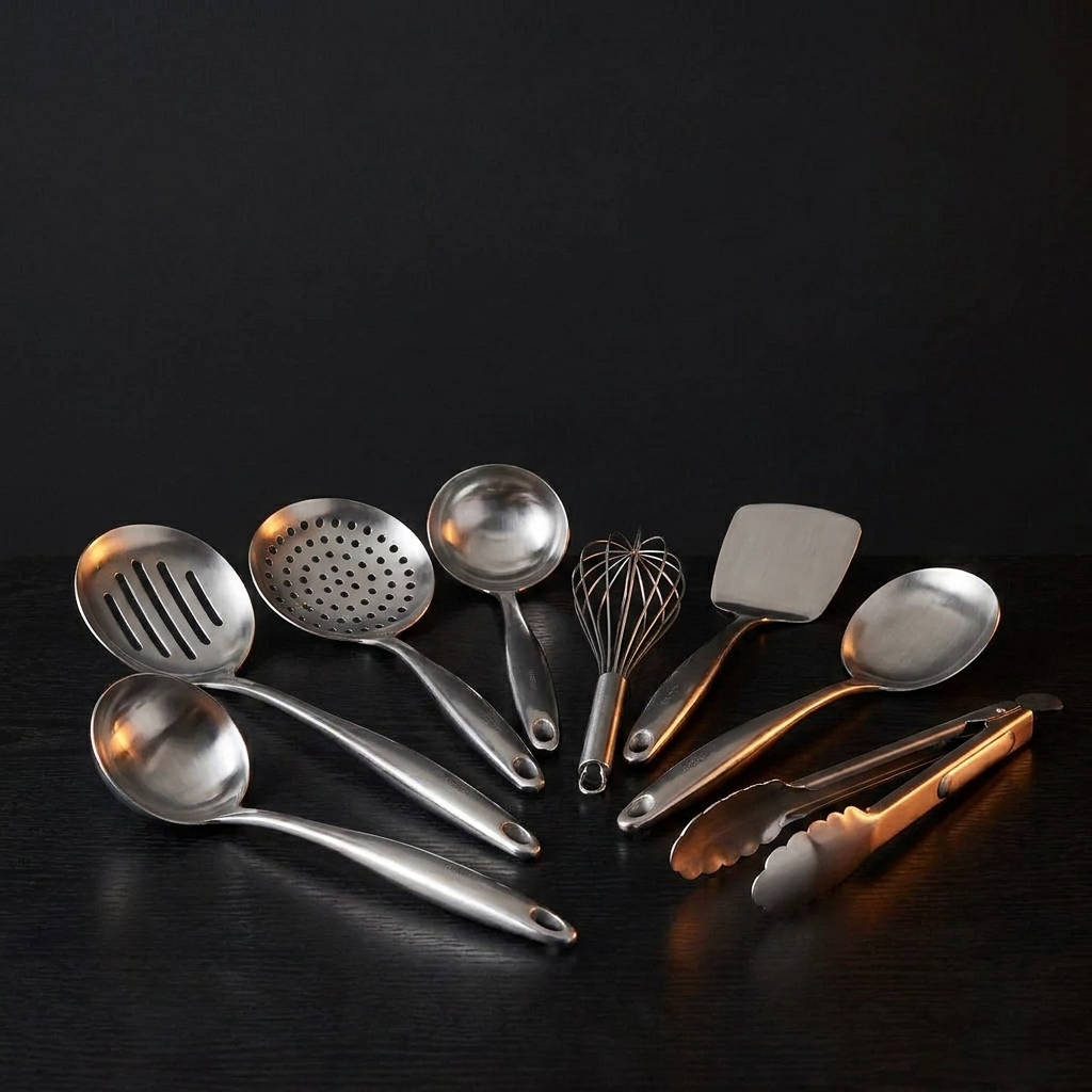 Titanium kitchen utensils