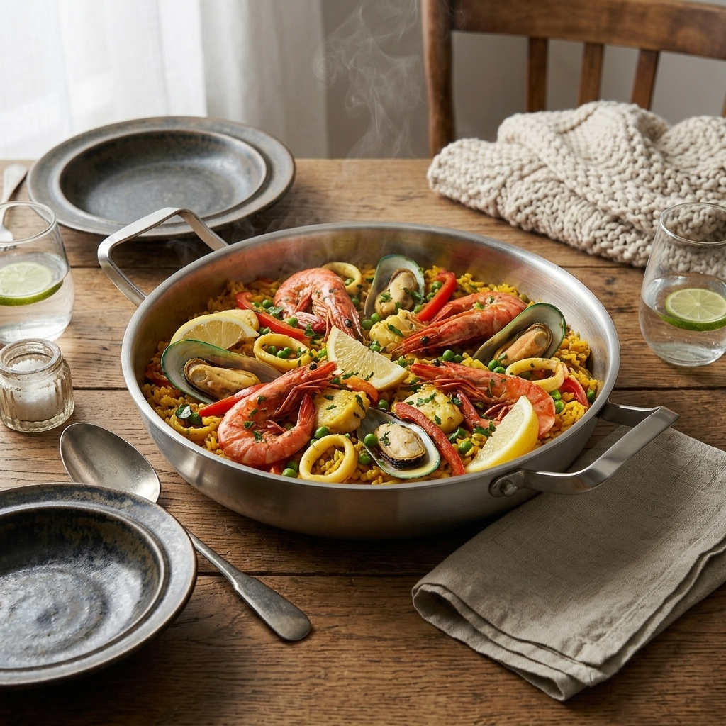 Pure Titanium Sauté Pan with Two Handles